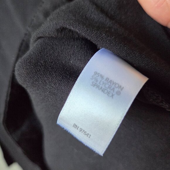 EUC J JILL BLACK BOATNECK LONG TANK TOP SIZE SMALL - Picture 10 of 12